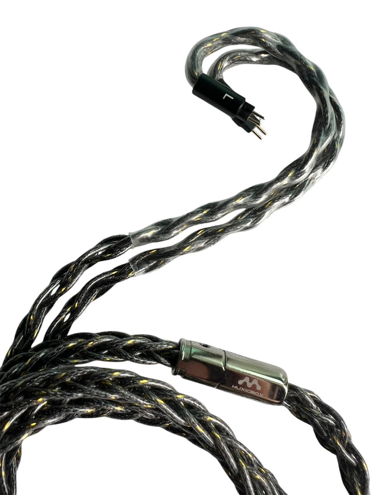 Black Scorpion Silver IEM Cable