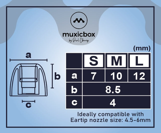 One Size Kit - Natural Harmonics 925 Silver Eartips