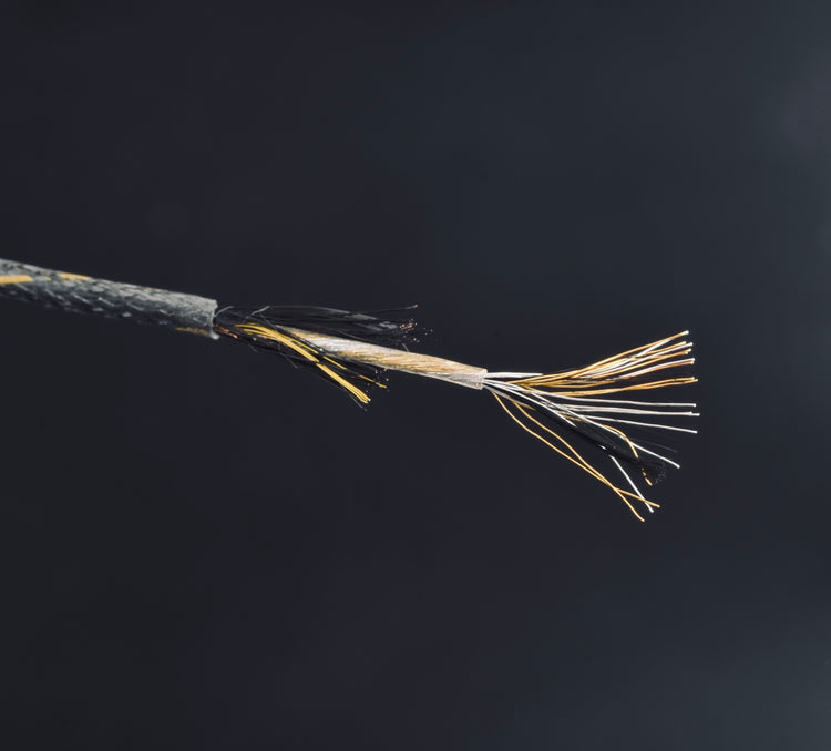 Black Scorpion Silver IEM Cable