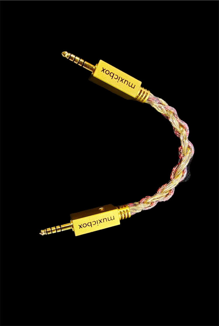 Custom Interconnect Cables - 4.4mm or Type C Golden Voice Cable
