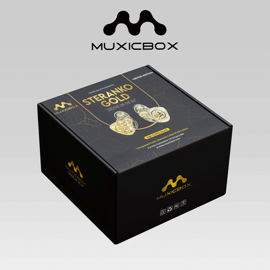 Muxicbox Steranko Gold IEM box set Limited Edition to 18