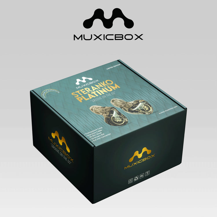 Muxicbox Steranko Platinum IEM box set Limited Edition to 18