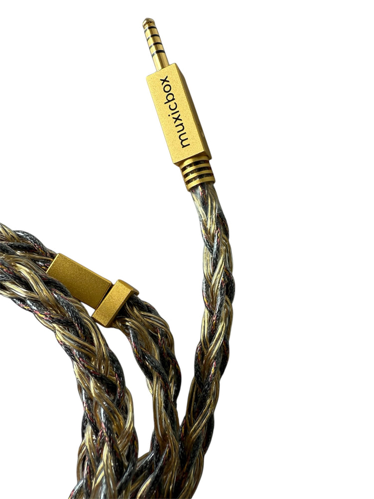Exclusive TOTL Palladium Gold 12 Core Extreme 4.4mm IEM Cable
