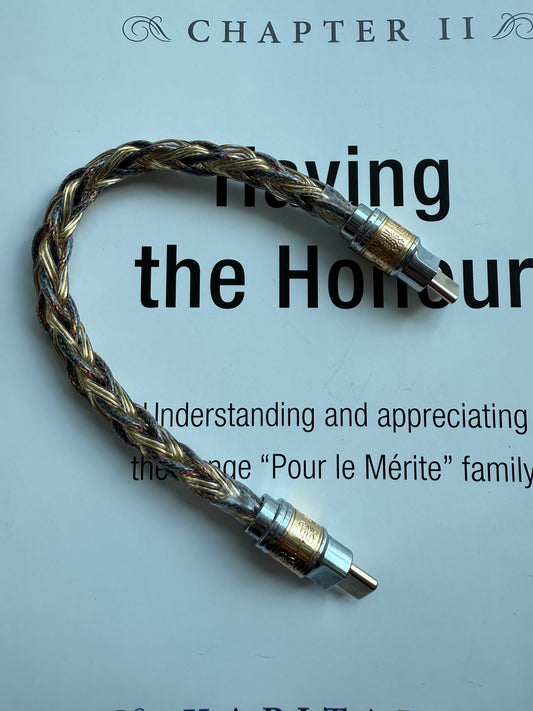 Custom Interconnect Cables - 4.4mm or Type C Palladium Gold Extreme (12 Core) - TOTL