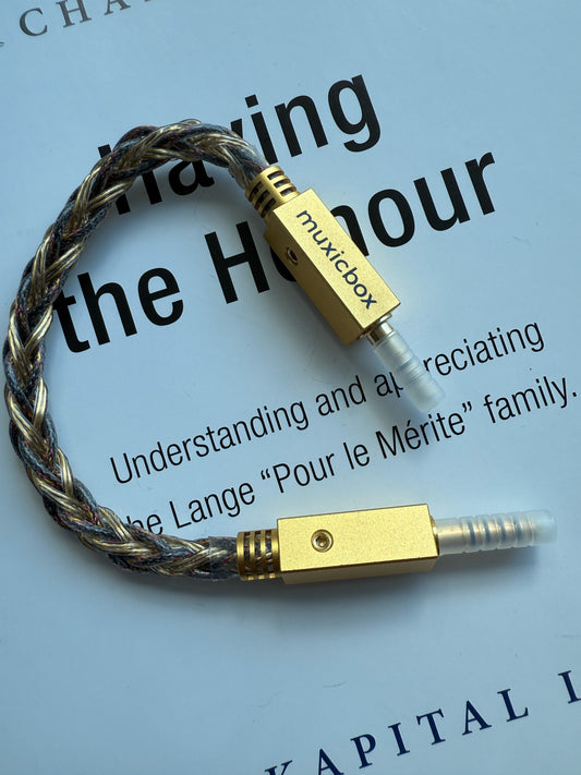 Custom Interconnect Cables - 4.4mm or Type C Palladium Gold Extreme (12 Core) - TOTL